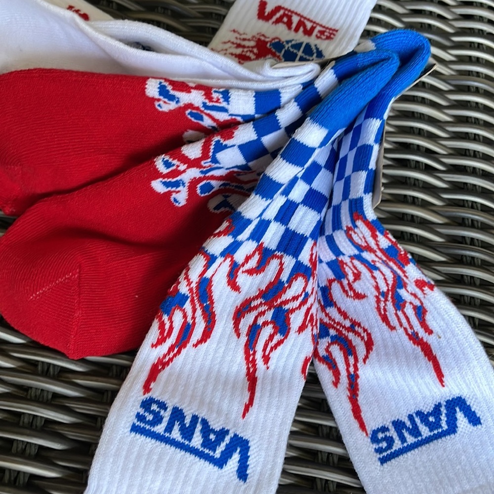 • VANS “Off The Wall” Men’s socks ( 2 pairs socks set ) - Picture 8 of 12